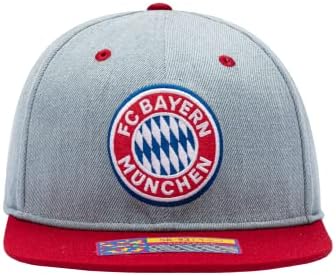 Fan Bayern Bayern de Munique 'Nirvana' Snapback Hat/Cap | Vermelho/jeans
