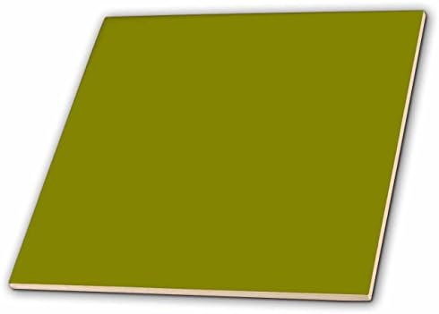 3drose ct_30650_1 azulejo verde-cerâmico de azeitona, 4 polegadas