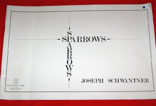Schott Sparrows Schott Series composta por Joseph Schwantner