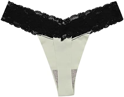 Calcinha feminina com cintura alta de nylon tangas de algodão para mulheres Sexy Lace Feminino