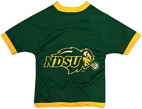 NCAA Dakota do Estado de Dakota do Norte Bison Athletic Mesh Dog Jersey