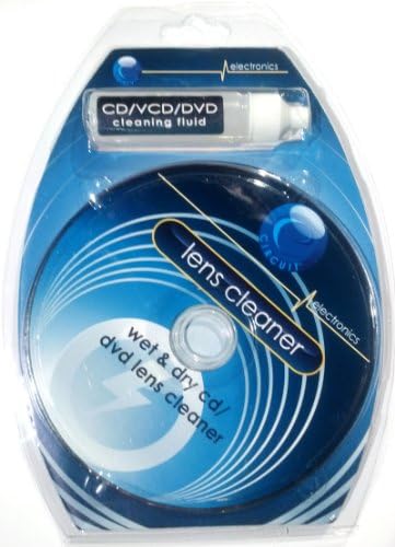 Ecircuit Electronics Wet & Dry Cd/DVD Lens Cleaner