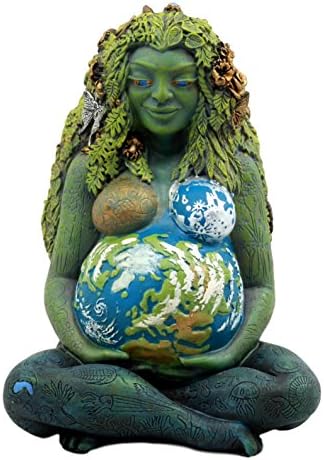 Ebros Gift Millennial Gaia Earth Mãe deusa Te Fiti estátua 7 Alto por Oberon Zell