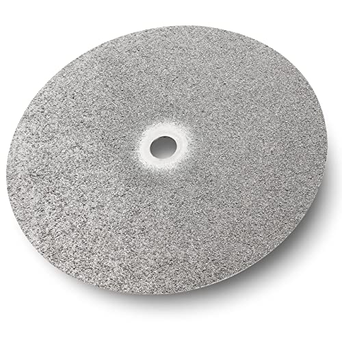 Disco de polimento de diamante Jersvimc 8 - 80 grão, rodas de polimento lapidário disco de moagem de diamante abrasivo disco de diamante