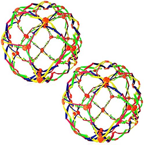 BOBO DE BOLA COLACANTES DE ARTCRATIVIDADE, Conjunto de 2, expandindo mini esferas para crianças, brinquedo de alívio do estresse