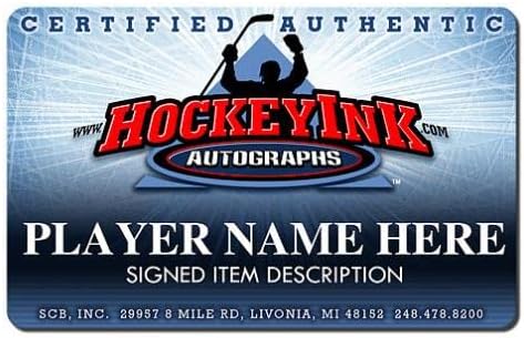 Marian Hossa assinou o jogo oficial de Chicago Blackhawks - Hof 20 - Pucks autografados da NHL