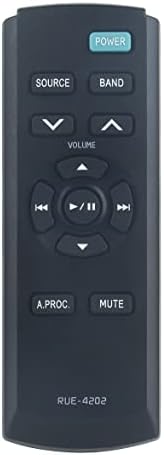 RUE-4202 Replacement Remote Control Compatible with Alpine Car Stereo CDE-HD149BT CDE-SXM145 CDE-SXM145BT CDE-175BT UTE-73BT CDE-172BT CDE124SXM CDE-143BT ICS-X8 CDA 105 UTE-72BT
