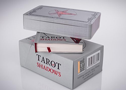 Tarô das sombras - Classic Edition. Conjunto de 78 cartões de tarô exclusivos. Um deck de cartão de tarô feria para desvendar as sombras da alma.