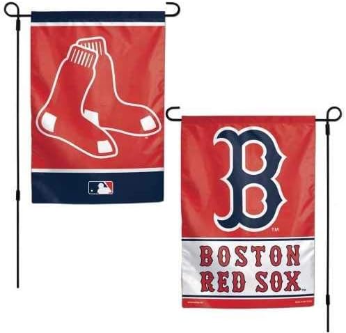 WinCraft MLB Boston Red Sox Flag12x18 Bandeira de 2 lados, cores de equipe, tamanho único
