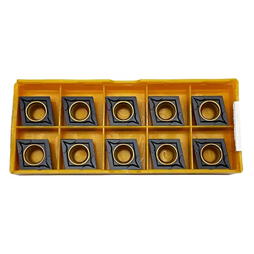 GBJ 10PCS CCMT120404 CCMT431 Torno de torneamento Ferramentas de corte, especialmente para peças de ferro dúctil de ferro fundido