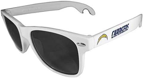 Esportes de Siskiyou, Red Atlanta Falcons Beachfarer Opere Glasses Sunglasses, White