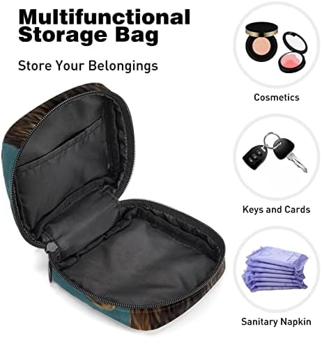 Bolsa de armazenamento de guardanapos sanitários de Oryuekan, bolsa menstrual da xícara, sacos de armazenamento portáteis