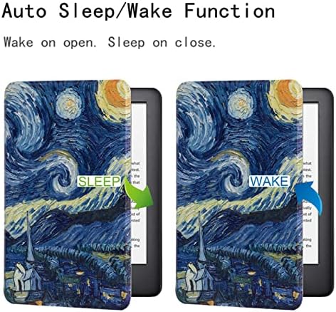Caso Ccoo Kindle Paperwhite - Silicone TPU Soft Shell - Toda a nova capa inteligente com recurso de vigília do sono automático para