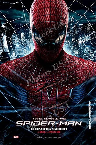 Marvel Amazing Spiderman Movie Poster Glossy acabamento feito nos EUA - fil297)