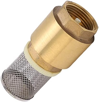 Válvula de retenção, aplicação ampla não retornar uma válvula de uma maneira de 99 mm de comprimento fácil instalação G1 com filtro para banheiro