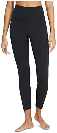 Nike Womens Black Stretch Pocketed Logo Graphic Wear Wear Alta Cídhar Leggings Xs