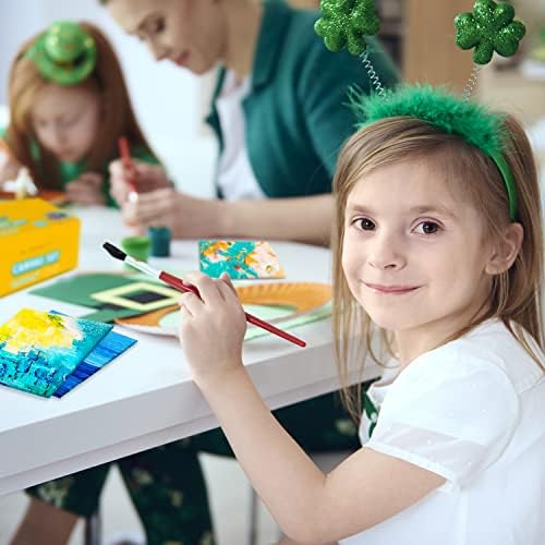 Aureuo Mini Painel de Canvas Magnético de 2,5x2,5 polegadas / 24 Pacote - Canvas quadradas pequenas - férias para crianças, ideal para pintura, artesanato e decoração