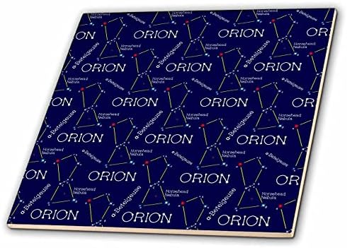 3drose do norte constelação Orion. A estrela principal ou alfa Betelgeuse - telhas