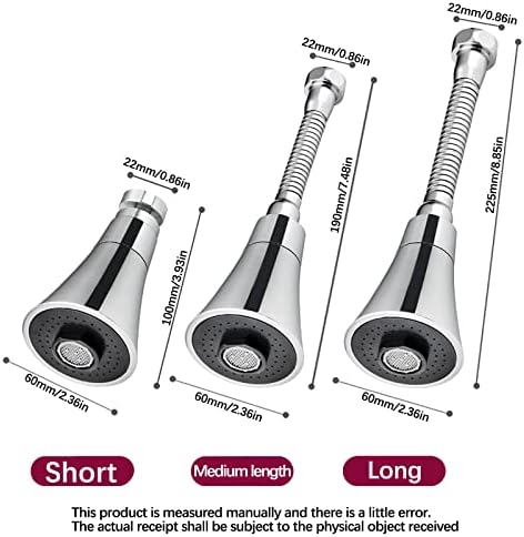 9F5N25 Acessórios domésticos Pulverizador de torneira Extender Rotary Water-Water