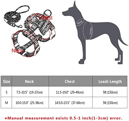 N/A Ajuste o arnês de cães de nylon ajustável, colete de cinto de borboleta-borboleta adequado para cães pequenos e médios