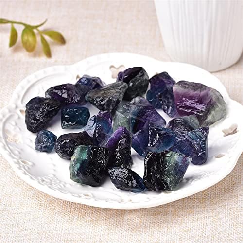 Fluorita colorida de cura de pedra de cristal colorido quartzo minério de energia mineral de pedra ornamentos de fluorita