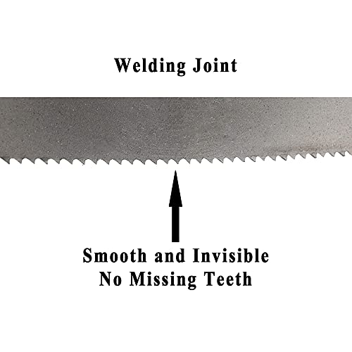 IMACINIST 93-1/2 LONG, 1/2 de largura, 0,025 de espessura, 8/12tpi e 14tpi lâmina de banda bi-metal para cortar metal macio