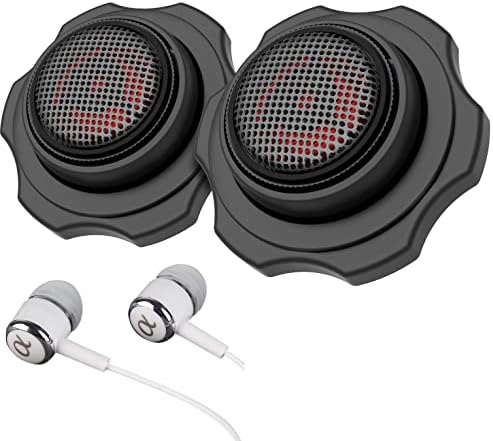 JBL GTO19T Premium 3/4 135 Watts componente Carreador de áudio de áudio Soft Dome Tweeters Facidados com fones de ouvido