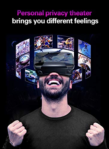 Olaf Trading VR Realidade virtual Realidade virtual A tela cheia vira-ângulo VR VR VRG Pro 3D, um presente de brinquedo legal para adultos e crianças, adequado para smartphones de 5 a 7 polegadas