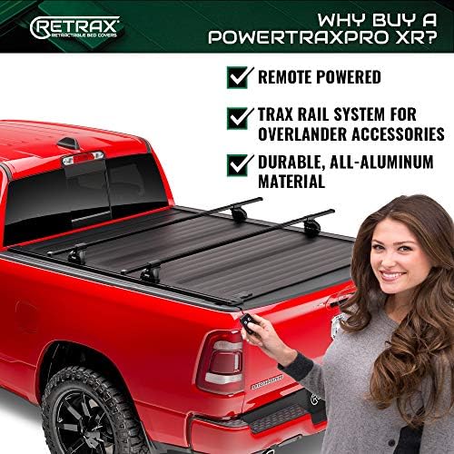 POWERTRAXPRO XR Campa de caminhão retrátil Tonneau Capa | T-90337 | Cabeça 2022 - 2023 Ford Maverick 4 '6