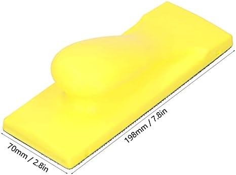 Retângulo 7.8x2.8 Padreja de bloco de lixamento à mão, auto -lixeira retangular?