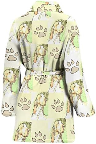 Bracco Italiano Dog Patterns Imprima manto de banho feminino