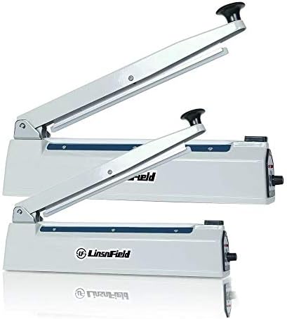 Linsnfield Sealer Pro, selador de calor de impulso de 16 polegadas patenteado, máquina de vedação de saco de vedação de 5 mm de