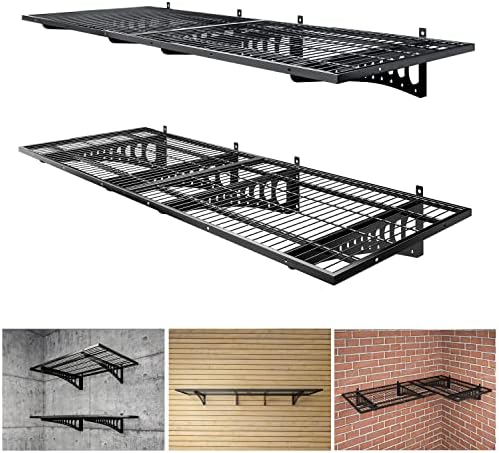 DTRIK GARAGEM ARMAZENAÇÃO DE PARADA DE PARADA MOLHADO, 4 PACK 2X3F