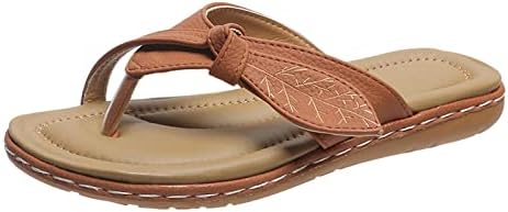Flipers de verão para mulheres casuais calcanharam clipe de pé de bandagem sandálias chinelos flechas de praia chinelos