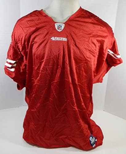 2010 San Francisco 49ers Blank Game emitiu Red Jersey Reebok XXXL DP24149 - Jerseys de jogo NFL não assinado
