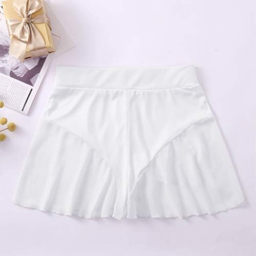 Mini saias plissadas de cintura alta para mulheres Sexy Flowy Ruffled Pole Dance Saias Culottes calças quentes shorts