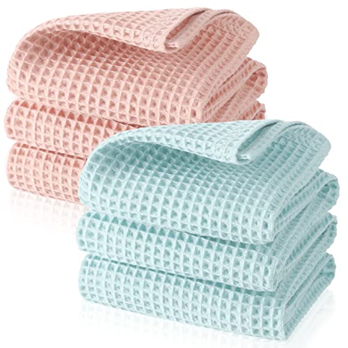 2 PCs waffle cobertores de bebê recebendo cobertores de sono Cobertores de musselina respirável de algodão cobertores de bebê macios para meninos meninos aquecedores confortáveis ​​de criança cobertora para berçário, 30 x 40 polegadas