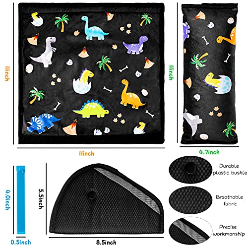 R Horse 4pack com cinto de segurança tampas de cinto de segurança para crianças, ajuste as ombreiras almofadas de almofada