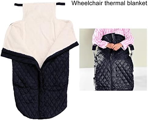 Cobertor para cadeira de rodas, cobertores de volta para idosos, embrulho de lã de cadeira de rodas quentes, cobertura de cadeira