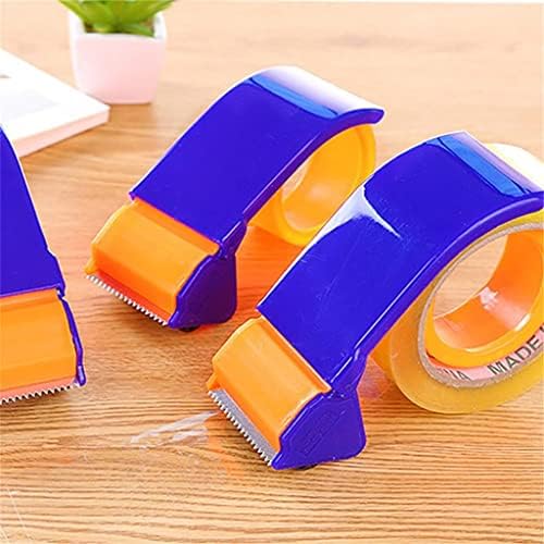 N/A 3pc Roller Tape Cutter Sealing Titular Manual de embalagem Packing Packer Tape Dispenser