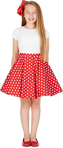 Blackbutterfly Kids Vintage 50's Full Circle Girls Swing Skirt