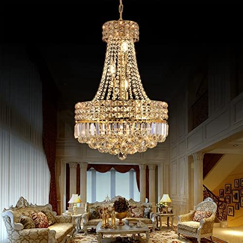 Lustres de cristal para sala de jantar K9 Modern Crystal Chandelier Classic Luxury Imperial Style 9 Luzes Candelier Sala