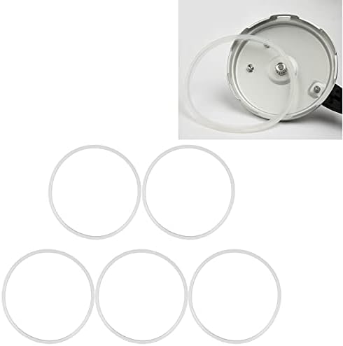 Silicone Sealing O -, 5pcs Selagem eficiente Ponela de pressão durável flexível para panela de pressão para tampa da panela