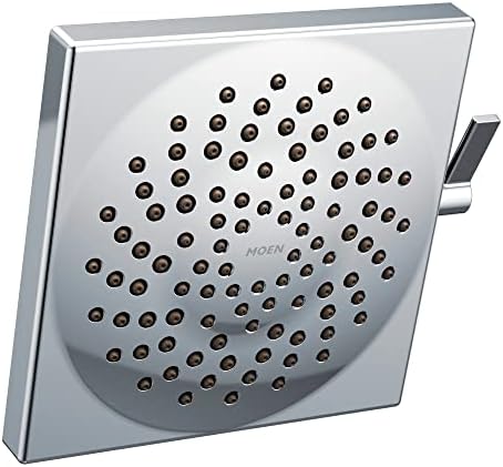 MOEN VELOCIDADE Níquel escovado de dois funções de 8-1/2 polegadas de diâmetro Spray Rain-Shower Shower, S6345bn