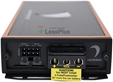 Diamond Audio Micro84U 4 canais de alcance Full Classe D PowerSports amplificador, 660 W