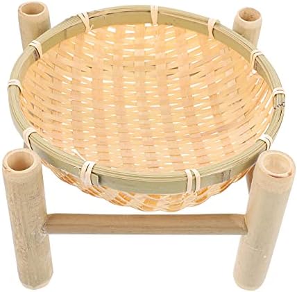 Toyandona teced cesta de cesta natural pão de frutas servir cestas de tecelagem de bancada portão de legumes tigela