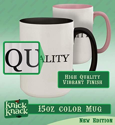 Presentes Knick Knack Got Cappie? - 15 onças de cor cerâmica dentro e alça a copo de caneca de café, preto