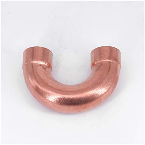 Acessórios de conexão com mangueira de jardim 28 28,6 32 35 38 42 54 67 76mm Diâmetro interno 99,9% de cobre alimentação de cobre Solda de 180 graus Bend Pipe Fittings para ar condicionado