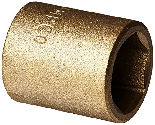 Ferramentas de segurança da AMPCO SS-3/8D11/16 SOCKET, padrão, não separador, não magnético, resistente à corrosão, 3/8