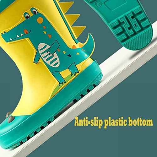 Sapatos de chuva infantis meninos e meninas sapatos de água botas de chuva de bebê botas de água em sapatos de vestido de garotinha grande e pequena